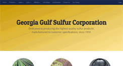 Desktop Screenshot of georgiagulfsulfur.com